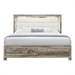 Global Furniture Callie Full Bed with Storage in Brown