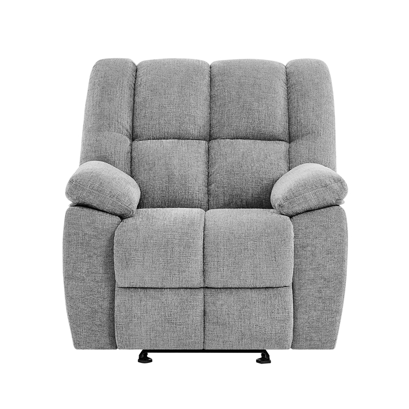 Global Furniture U6000 Glider Reclining in Smoke