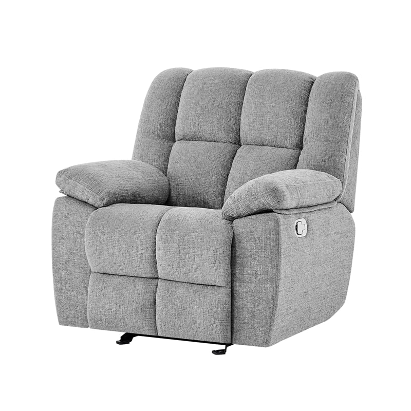 Global Furniture U6000 Glider Reclining in Smoke