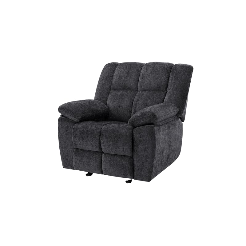 Global Furniure U6000 Glider Reclining in Black
