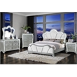 Global Furniture Aria Mirror with LED in Silver