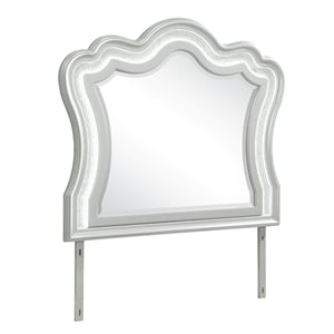 Global Furniture Aria Mirror with LED in Silver
