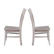 International Concepts Cosmo Dining Chair in Gray Taupe (Set of 2)
