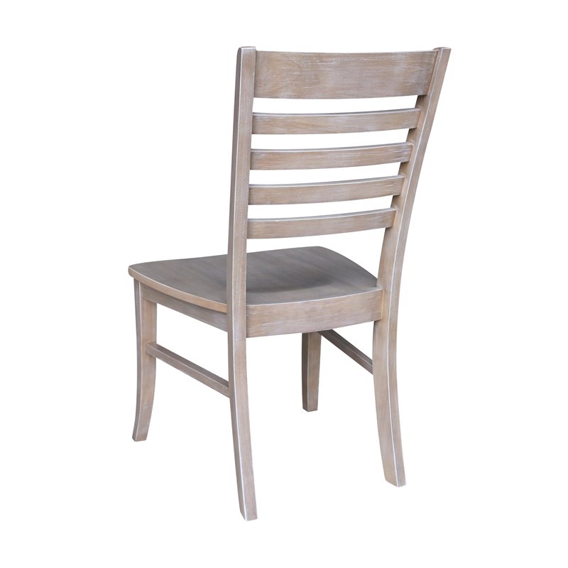 International Concepts Cosmo Dining Chair in Gray Taupe (Set of 2)