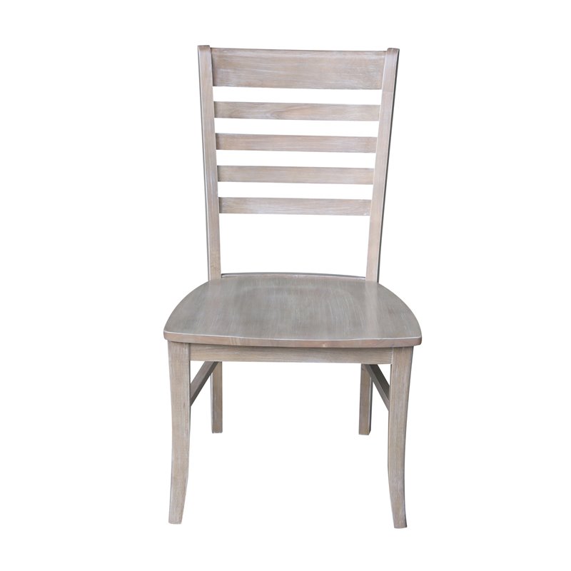 International Concepts Cosmo Dining Chair in Gray Taupe (Set of 2)