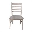 International Concepts Cosmo Dining Chair in Gray Taupe (Set of 2)