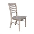 International Concepts Cosmo Dining Chair in Gray Taupe (Set of 2)