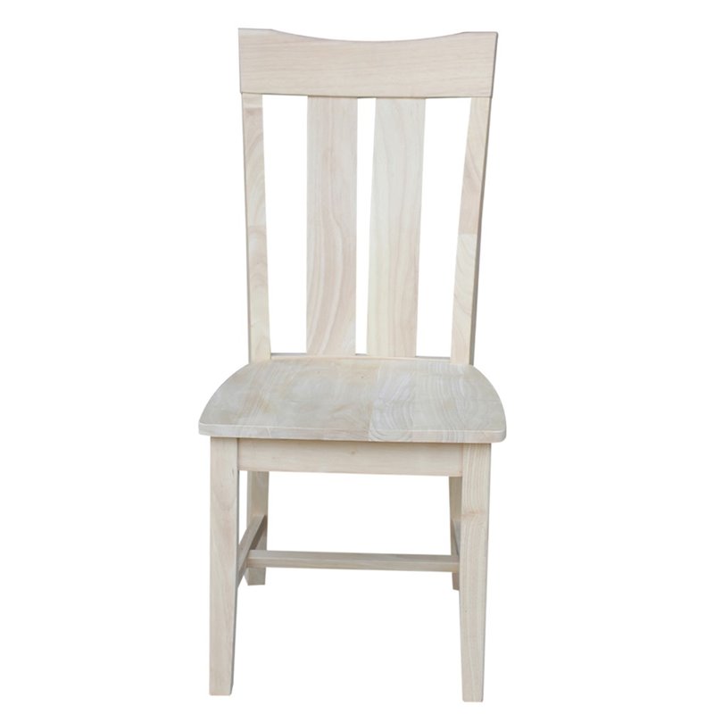 International Concepts Ava Unfinished Dining Chair (Set of 2)