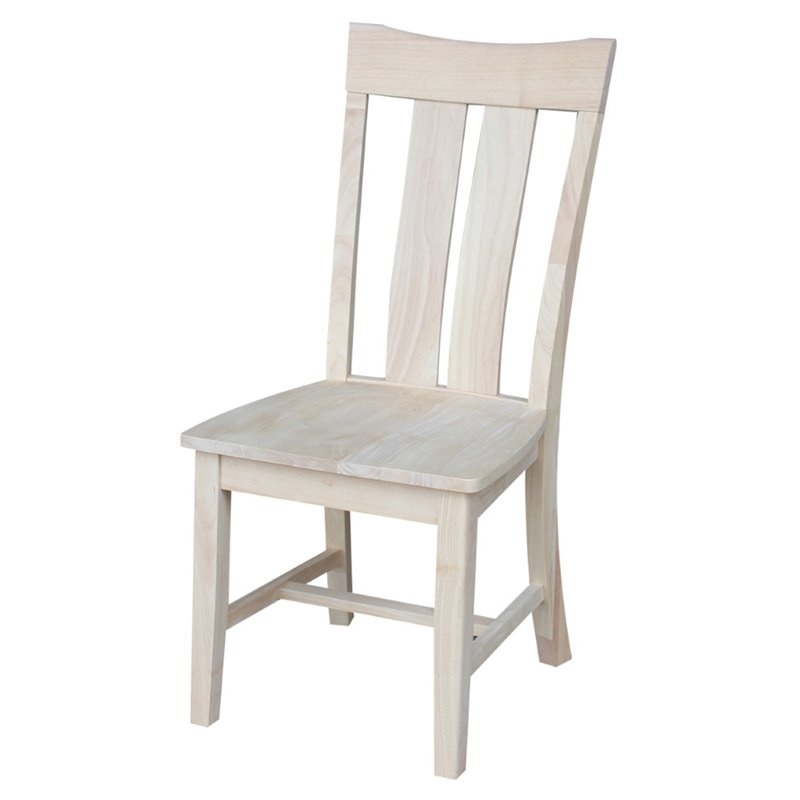 International Concepts Ava Unfinished Dining Chair (Set of 2)