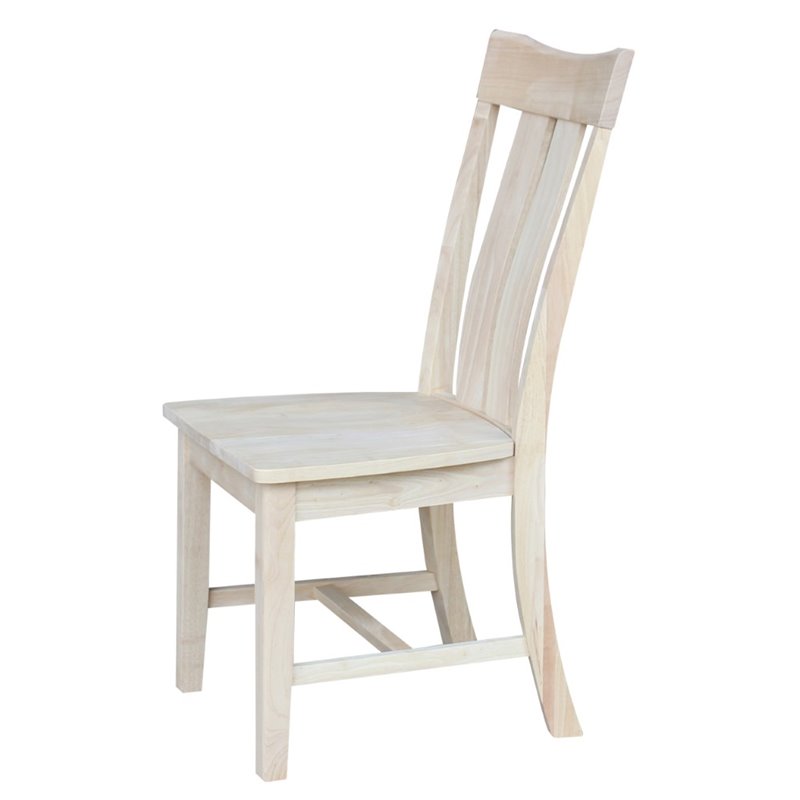 International Concepts Ava Unfinished Dining Chair (Set of 2)