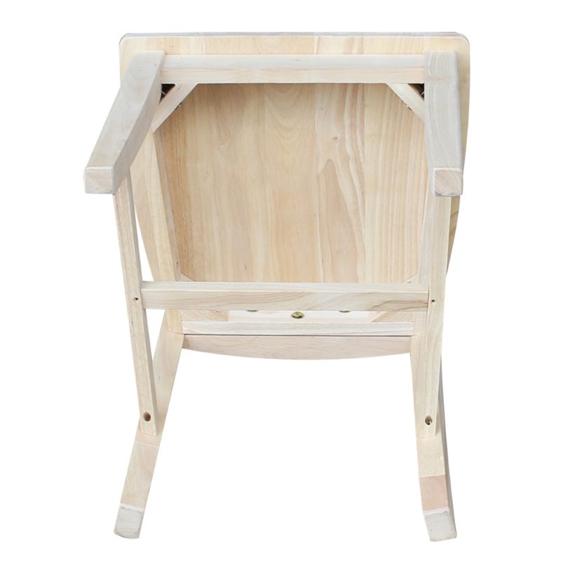 International Concepts Ava Unfinished Dining Chair (Set of 2)