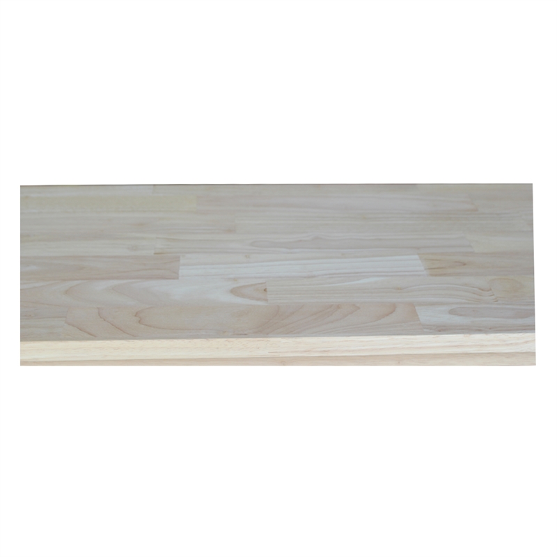 International Concepts Unfinished Wood X-Sided 3 Shelf Open Bookcase