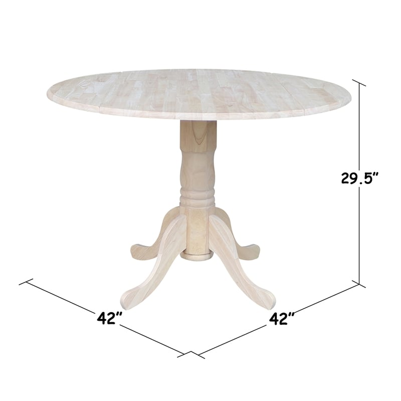 International Concepts Unfinished Wood 42