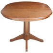 International Concepts Extendable Dining Table in Espresso