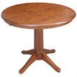 International Concepts Extendable Dining Table in Espresso