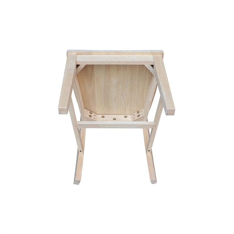 International Concepts Creekside Wood Dining Side Chair (Set of 2) in Unfinished