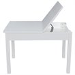 International Concepts Storage Kids Table in White