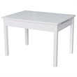 International Concepts Storage Kids Table in White