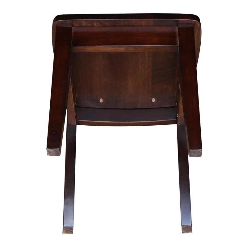 International Concepts 5 Piece Kids Table and Chair Set in Mocha