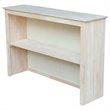 International Concepts Brooklyn Unfinished Desk Hutch