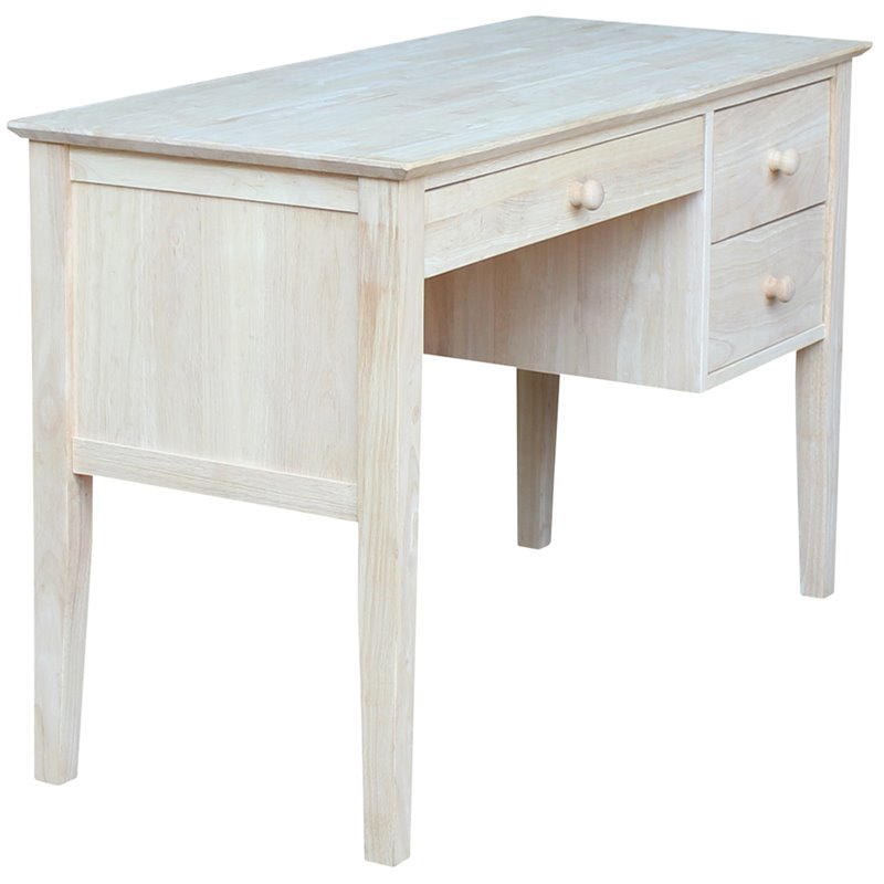 International Concepts Brooklyn Unfinished Writing Desk