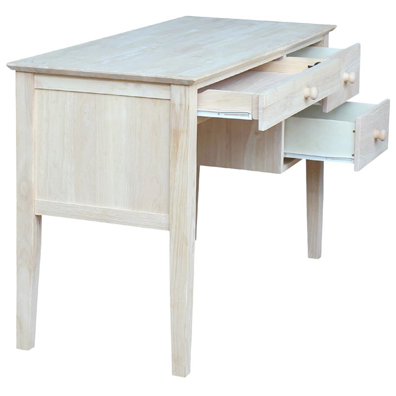 International Concepts Brooklyn Unfinished Writing Desk