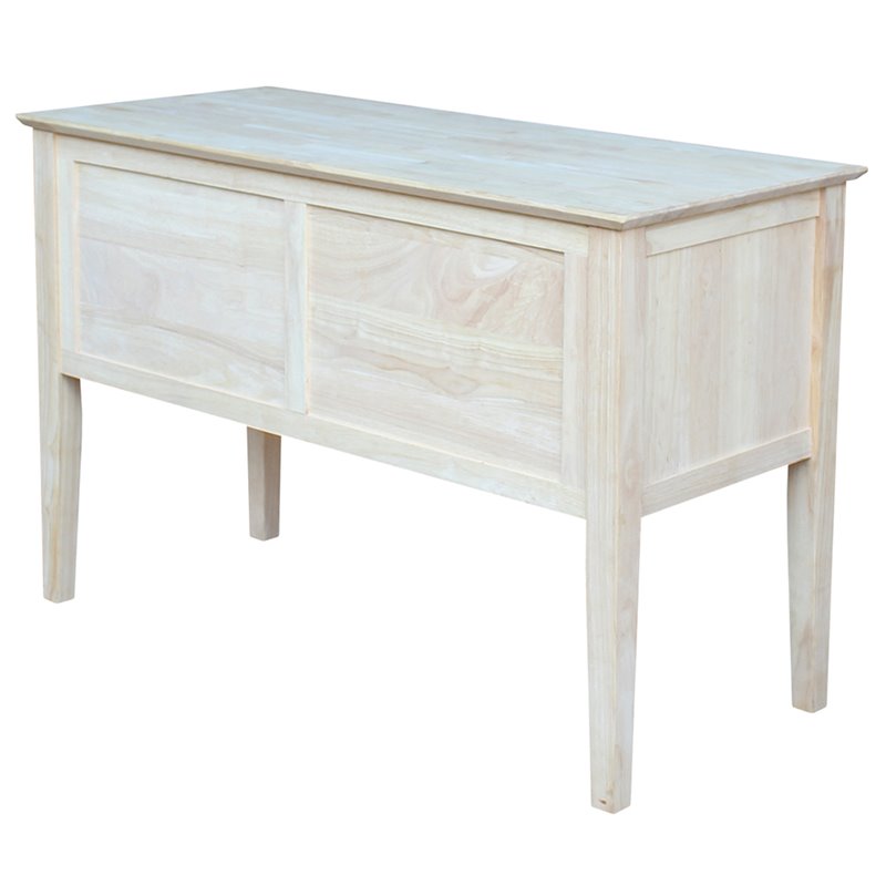 International Concepts Brooklyn Unfinished Writing Desk
