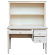 International Concepts Brooklyn Unfinished Writing Desk and Hutch
