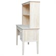 International Concepts Brooklyn Unfinished Writing Desk and Hutch