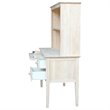 International Concepts Brooklyn Unfinished Writing Desk and Hutch