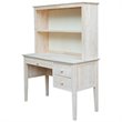 International Concepts Brooklyn Unfinished Writing Desk and Hutch
