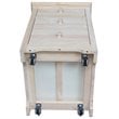 International Concepts 2 Drawer Mobile Vertical File Cabinet