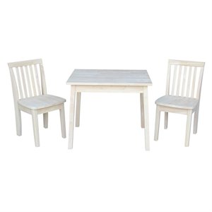 International Concepts Table With 2 Mission Juvenile Chairs
