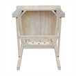 International Concepts Aspen Ladderback Dining Side Chair (Set of 2)