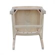 International Concepts Set of Two Steambent Mission Chairs