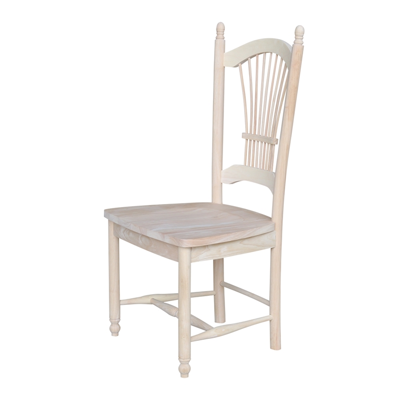 International Concepts Set of Two Sheafback Chairs