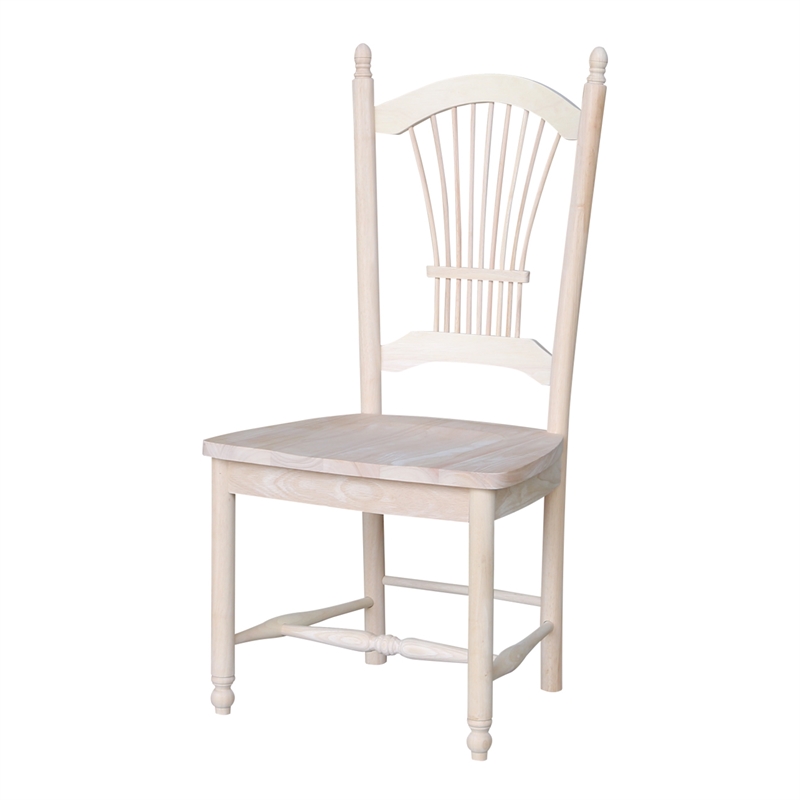 International Concepts Set of Two Sheafback Chairs