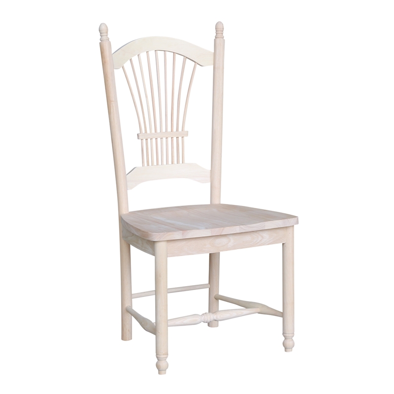 International Concepts Set of Two Sheafback Chairs