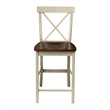 International Concepts X-Back Counter height Stool - 24