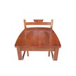 Verona Solid Wood Counter Height Stool in Espresso - 24