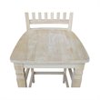 International Concepts Seattle Bar height Stool - 30