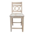 Canyon Collection Counter height Double X-Back  Stool - 24