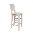 Canyon Collection Solid Back Bar height Stool - 30