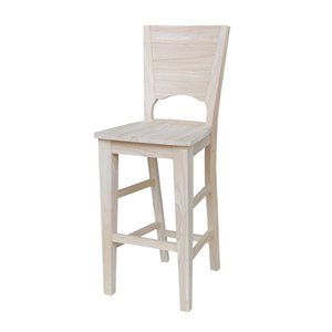 Canyon Collection Solid Back Bar height Stool - 30&quot Seat Height