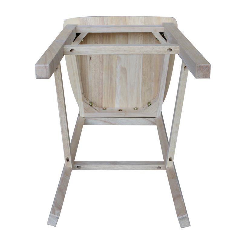 International Concepts Slatback Bar height Stool - 30