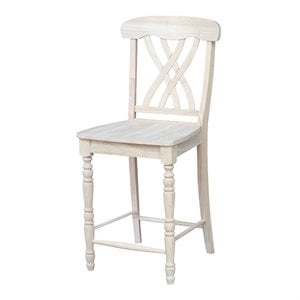 International Concepts Lattice Counter height Stool - 24&quot Seat Height