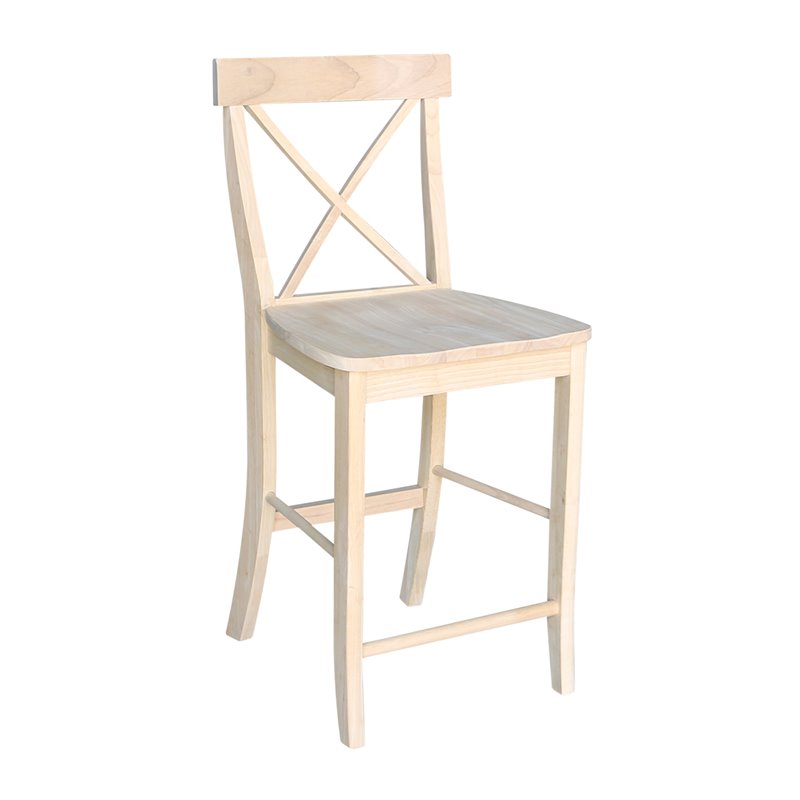 International Concepts X-Back Stool - 24