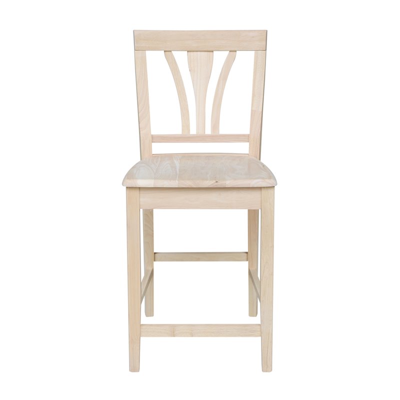 International Concepts Fanback Stool - 24