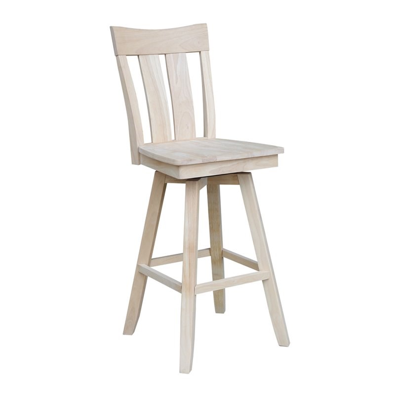 Ava Bar height Stool - With Swivel Seat - 30