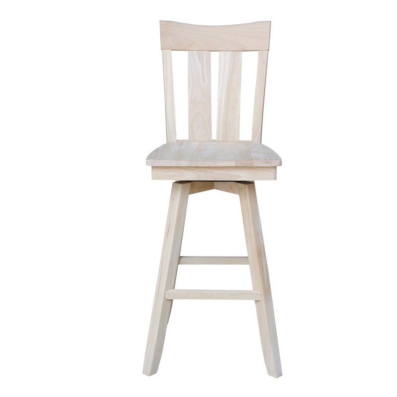 Ava Bar height Stool - With Swivel Seat - 30